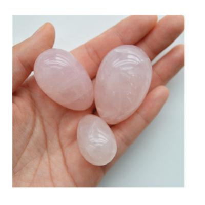 China Rose Quartz Yoni Eggs for Women's PC Muscle Training and Kegel Exercise for sale