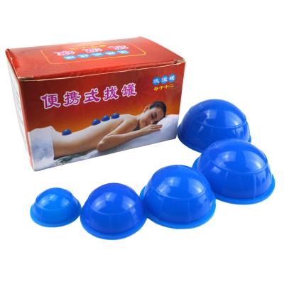 China Silicone Suction Cupping Set Series 12 Pcs Face Guasha Wrinkle Removal Skin Care Spa Beauty Therapy Cups for Body Muscles for sale