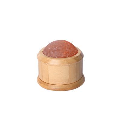 China Jade Massage Ball Body Muscles Relaxation Tool for Cold Compress and Heat Therapy Himalayan Rock Salt Body Massager for sale