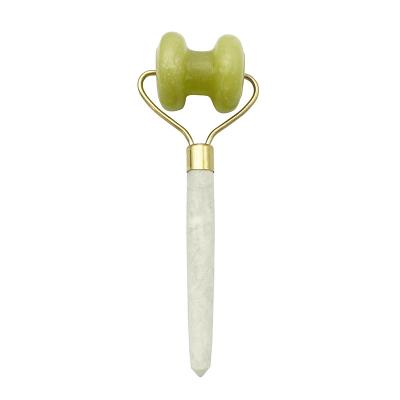 China Supostamente Xiuyan Jade Massage Roller para o aperto da pele facial e redução de círculos escuros à venda