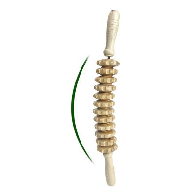 Chine L 44cm Anti-cellulite Massage à l'aide de rouleaux en bois pour la relaxation musculaire et le soulagement de la douleur à vendre