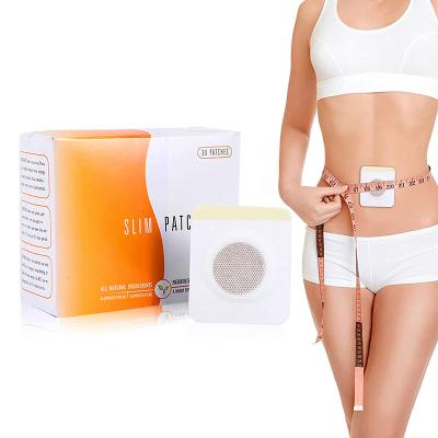 China Massage Function 30pcs Non-woven Fabric Fat Burner Weight Loss Detox Slim Patch for Navel Sticker Slimming Products Body Care for sale