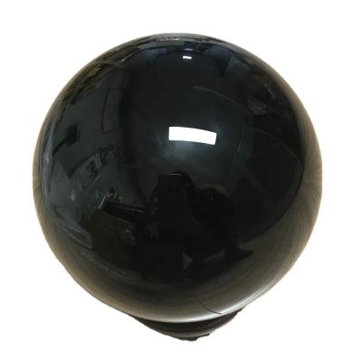 China 180mm Obsidian Ball Gemstone Sphere Carved Technique for Meditation Healing Divination Feng Shui for sale