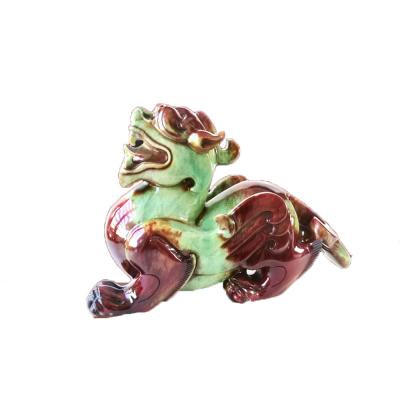 China Feng Shui Style Natural Jade Carving Pixiu Statue Perfect for Decorating Your Home for sale