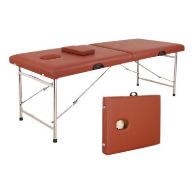 China Salon Spa Beauty Massage Table Portable Foldable Bed with Multi Functional Simple Design and Storage Bag Included for sale