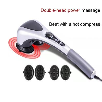 China ABS Silicone Handheld Infrared Massage Hammer for Deep Tissue Massage of Shoulder Leg Foot Muscles Infinitely variable speed for sale