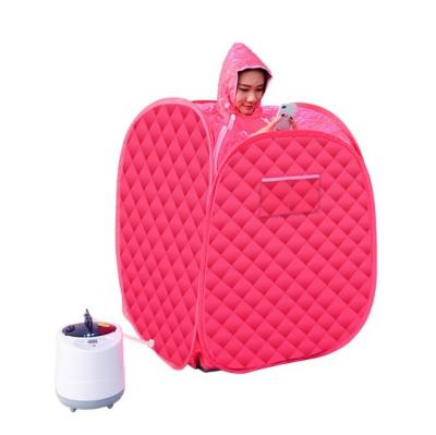 China Beauty and Relaxation at Home Portable Mini Personal Steam Sauna with Electric Sauna Steam Generator for sale