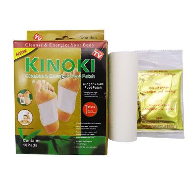 China Diepe natuurlijke reiniging 10 Ginger Foot Pads en 10 kleefplaten voor anti-stressverlichting Te koop
