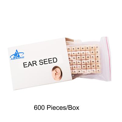 China Acupuncture Needles Function massage 600 Pieces/Box Disposable Ear Press Seeds Multi-condition Ear Seed Acupressure Kit for sale