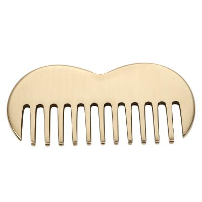 China Brass Gua Sha Scalp Massage Comb Popular Products 2024 Copper Guasha Acupressure point Massager Tool Scraping Apparatus for sale