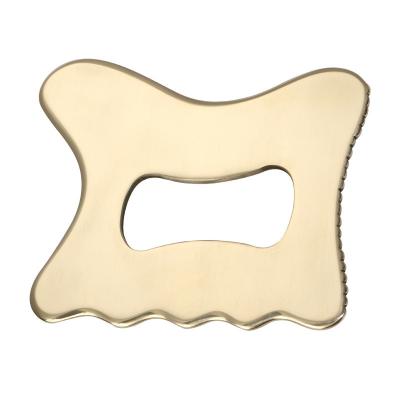 China Massage Tool Copper Body Gua Sha Brass Scraper Gua Sha Board Body Guasha Meridian Acupuncture Scraping Massage Equipment for sale