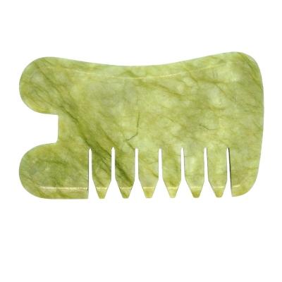 China Experience the Benefits of Natural Xiuyan Jade Massage Comb for Nourishing Massage for sale