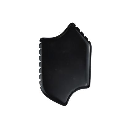 Chine Outil de massage 2024 Natural Black Bian Stone Gua Sha Scraping Board Guasha Soins de santé du visage et du corps Produit de masseur de corps à vendre