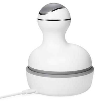 Chine Logo personnalisé Disponibled Mini appareil de massage corporel vibrant portable pour la zone de massage de la tête en blanc à vendre