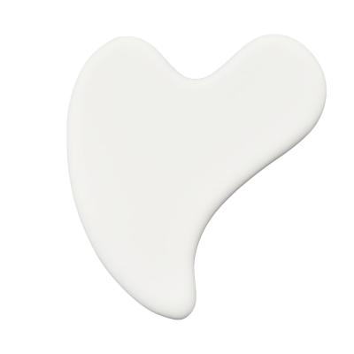 China Medical Personal Care Style Hand-held Ceramic Massage Therapy Gua Sha Board Tool for Face Guasha Scraping Beauty Product for sale