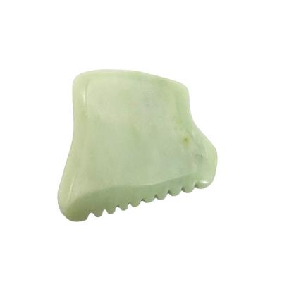 China Experience the Healing Benefits of 2024 Xiuyan Jade with Natural Gua Sha Body Scraping and Facial Scraping Plate for sale