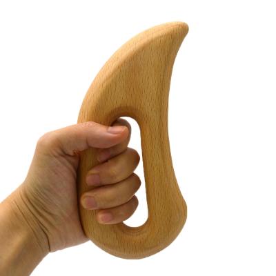 China Wooden Gua Sha Massage Tool for Neck Shoulders and Legs 2024 Body Massage Therapy Massager for sale