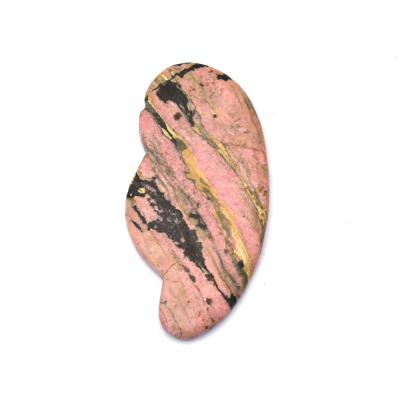 China Multi Functional Facial Pink Rhodonite Jade Guasha Massager Board Gua Sha Massage Tool for Health Care Health Care Product for sale