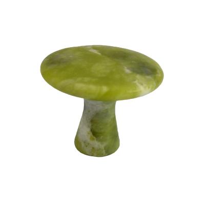 China Green Mushroom Shape Massage Stone for Deep Tissue Massager and Relaxing SPA Massage Mode No abkgs-022 for sale