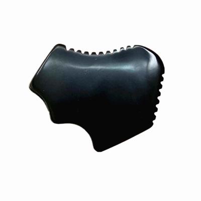 China 2024 Black Bian Stone Gua Sha Stone Massage Guasha Facial Tool For Body Massager for Relaxation and Skin Care for sale