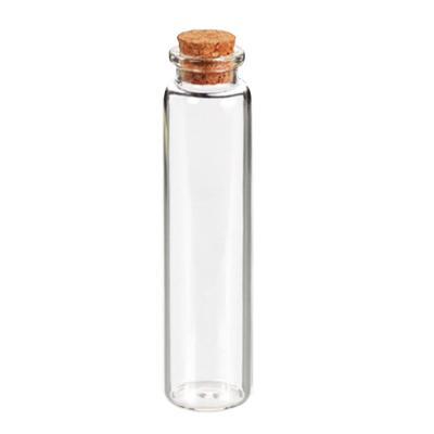 China Thick 10ml 15ml 20ml 25ml 30ml 40ml 45ml 50ml 55ml Wish Glass Bottle Tea 30mm Neck Size Bayonet Cork Flower Storage Dry Bottle for sale