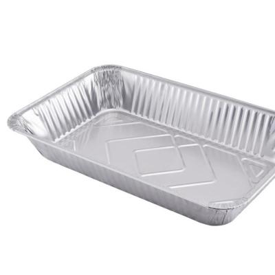 China Full Size Kitchen Use Rectangle Aluminum Foil Bakers With Lid for sale