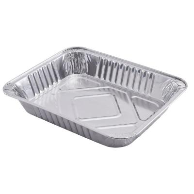 China Kitchen Use RUG325D 325*262*63mm Half * Aluminum Foil Pans Pan Pan Aluminum Foil Pans for sale