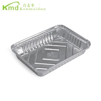 China Popular Selling Kitchen Use Rectangle Frozen Food Malaysia Aluminum Foil Packaging for sale