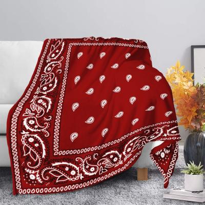 China Household Goods Flannel Fleece Anti-Static Blanket For All Season Super Soft And Cozy Microfiber Jacquard Blanket Winter Keep Warm for sale