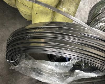 China Household 304 Stainless Steel Flat Wire Stainless Steel Profile Electrical Wire for sale