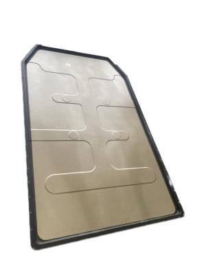 China YT Mica / 3D fabricated phlogopite mica plate  / EV fire resistant Upper cover for sale