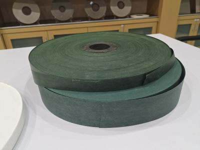 China Oliver Green Color Non Woven Fabric Tape Roll For Cable Industry for sale