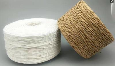 China Flame Retardant Rock Wool Rope / Inorganic Paper Rope For Cables And Wires for sale