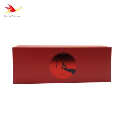 China Disposable Premium Rigid Flat Pack Cardboard Gift Packaging Magnetic Closure Luxury Folding Box for sale