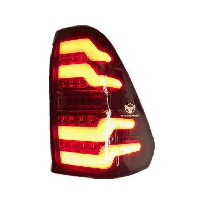 China New Taishuai Style Car LED Tail Light+Brake Light+Running Taillight Black Color For Hilux Revo Pickup Truck 2015-2021 for sale