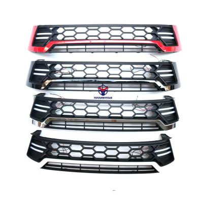 China ABS Taishuai Auto Accessories 4X4 Pickup Car LED Grille For Hilux Revo 2015-2017 for sale