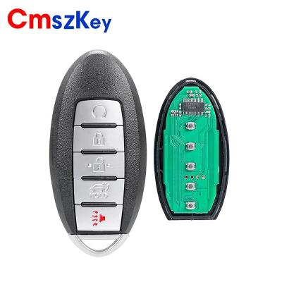 China ABS+PA+ Metal For 2013 2014 Nisan Pathfinder Platinum Murano 5 BTN Smart Remote Key FOB 433Mhz 47 S180144008 KR5S180144014 Chips for sale