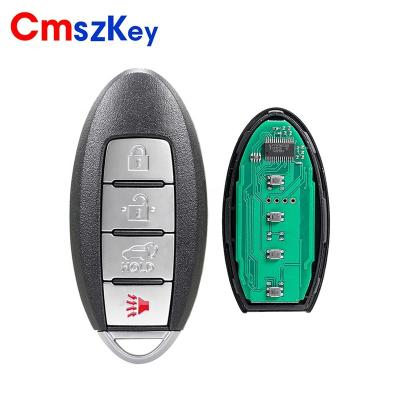 China ABS+PA+ Metal For 2014 2015 2016 Nisan Rogue 4 BTN Smart Remote 433Mhz 4A Key FOB Chips KR5S180144106 for sale