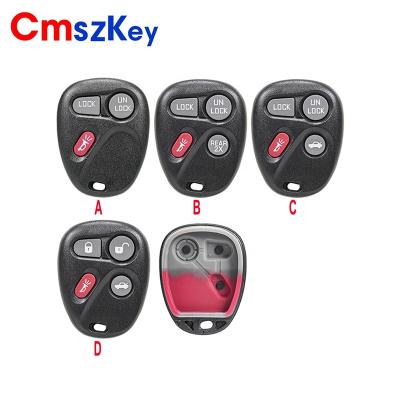 China ABS For Sierra Yukon 3 BTN 4 BTN 4 Car Pioneer GMC Pioneer Buick Chevrolet Suburban Tahoe Sierra Remote Key Shell Case FOB for sale