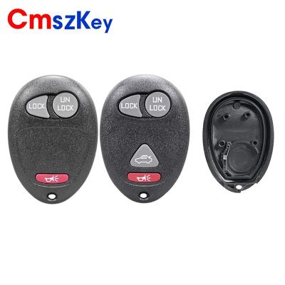 China ABS For Buick Hummer H3 GMC Chevrolet Colorado Isuzu 3 BTN 4 BTN Car Remote Key Shell Case FOB for sale