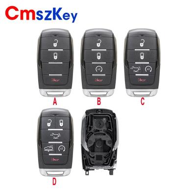 China ABS+Metal For 2019 2020 Dodge RAM 1500 Limited Longhorn 3B 4B 5B 6B Smart Remote Car Key FOB Shell Case for sale