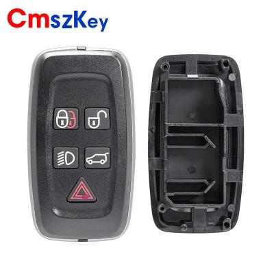 China ABS+Metal For Land Rover Rover Sport LR4 Vogue 2010-2013 Chain 5 Button Car Remote Key FOB Shell Case for sale