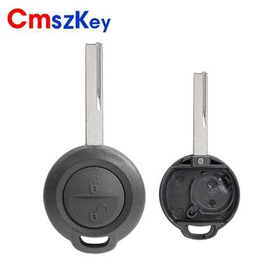 China ABS+Metal For Mitsubishi Colt Warior Carisma Spacestar 2 Buttons Shell Case With Key Blade Remote Key FOB for sale