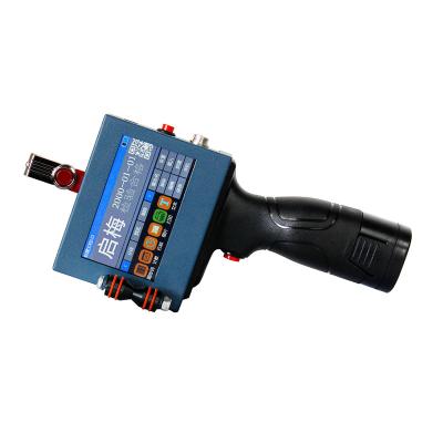 China Paperboard Inkjet Technology TIJ Inkjet Printer Solvent Portable Handheld PE PVC Inkjet Batch Coding for sale