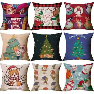 China Anti-Static Custom Animal Decorative Pillow Cover Pillow Case Cushion Cover Christmas Home Decor for sale