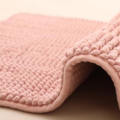 China Non Stocked Slip Bath Mat Chenille Bath Rug for sale