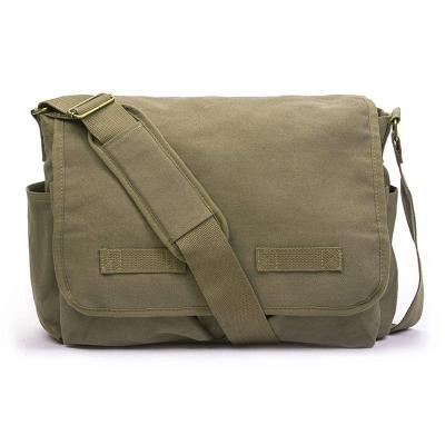 China High Quality Classic Messenger Bag - Vintage Canvas Shoulder Bag Fashion Cross - Body Bag for sale