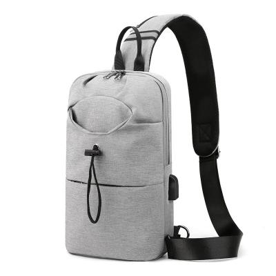 China High Quality Lightweight Fashion Chest Cross - Body Sling Backpack Bag Travel Bike Gym Daypack For Men for sale