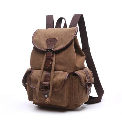 China Fashion waterproof high quality backpack canvas large capacity outdoor backpack, multifunctional backpack for women men for sale