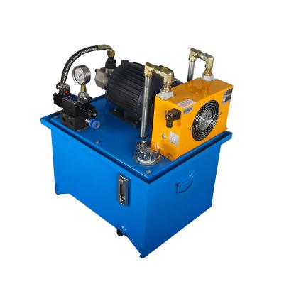 China Competitive Price Iron And Steel Air Cooled Hydraulic Pump Power Unit Station for sale